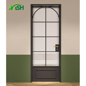 Wish Aluminium Minimalism Shower Doors Narrow Frame Interior Glass Casement Doors