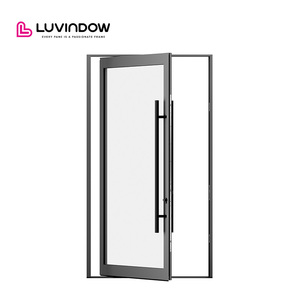 San Francisco Showroom Exterior Storefront Door Windproof