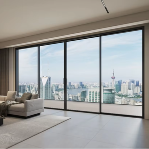 Durable Four Panel Aluminum Alloy Sliding Door