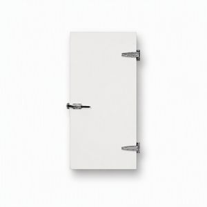 Stainless Steel & PVC Aluminum Alloy Insulated Waterproof Semi Recessed Hinged Side Opening Modern Design Cold Storage Door