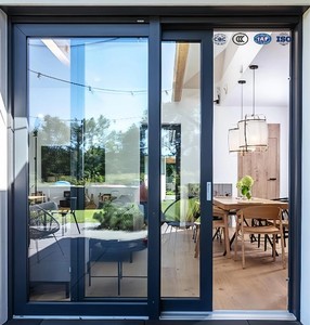 Modern Aluminum Alloy Sliding Windows And Doors With Tempered Glass Soundproof