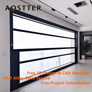 AOSTTER Bottom Sash Tilt-In Aluminum Single Hung Window