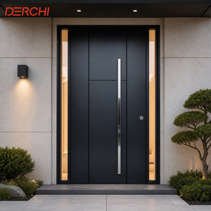 Aluminum Entry Front Door Exterior Security Door for Residential and Commercial Projects