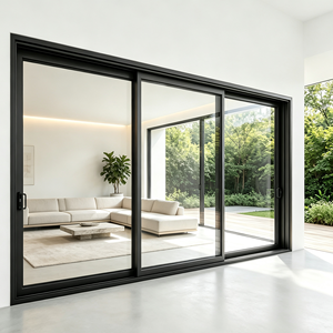 AS2047 Load-bearing Aluminium Alloy Profile Modern Sliding Doors