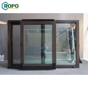 10 Year Warranty Aluminum Frame Double Glaze Small Slide Tilt Windows