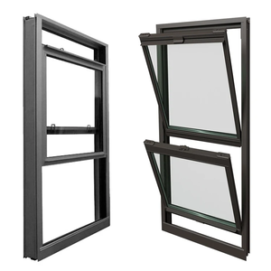 Customized Double Glazed Aluminum Narrow Frame Window