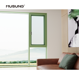 Ultra Narrow Glass Windows And Doors Double Glazed Aluminum Alloy Line Slimline Window Casement Windows
