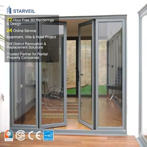 European Aluminum Doors Steel Framed Swing Glass Door Crittall Style