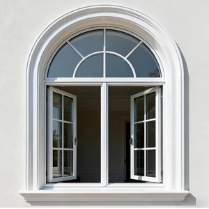 Retro Arched Top Aluminium Casement Window