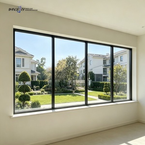 Panoramic Large Aluminum Picture Fixed Windows
