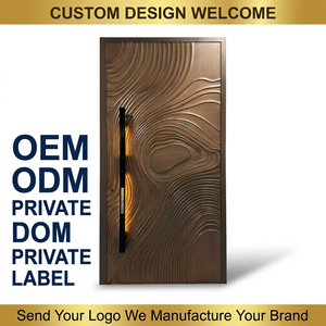Luxury Cast Aluminum Villa Anti-theft Waterproof Security Door