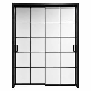 Customized Black Aluminum Crittall Style Sliding Door