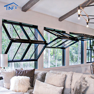 Aluminum Fold up windows Kitchen bar Bifold window
