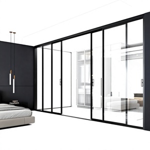 OUDIKE Minimalist Aluminum Sliding Door