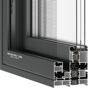 USA Villa Project Impact Resistant Outswing Aluminum Casement