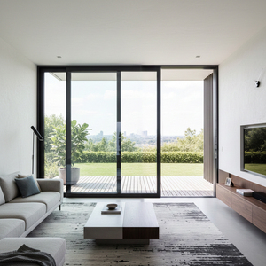 Slim Frame Aluminum Lift Slide Door High Wind Resistance