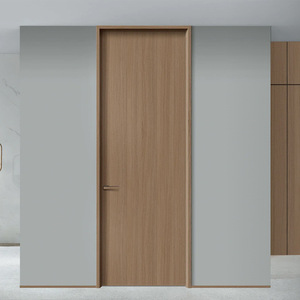 Aluminium Wood Grain Italia Style Waterproof Interior Door