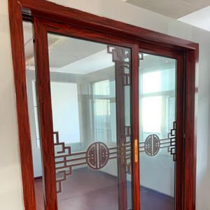 Customized 6000 Series Aluminum Extrusion Profiles for Doors with Cutting Service
