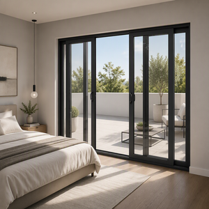 SIUPA Aluminum Door Patio Australian Double Glazed Sliding Door