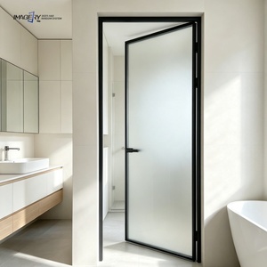 Extremely Narrow Frame Aluminum Alloy Casement Door