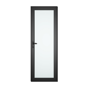 Top Manufacturer Aluminum Alloy Casement Doors Latest Design Exterior Main Casement Hinged Door Aluminium Door with Mesh