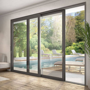 Florida Miami-Dade Approved Modern Strong Thermal Broken Patio Door