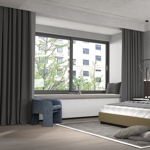 Australian Standard As2047 Soundproof Aluminum Framed Double Glazed Three or Two Track Aluminum Sliding windows With Flycreen