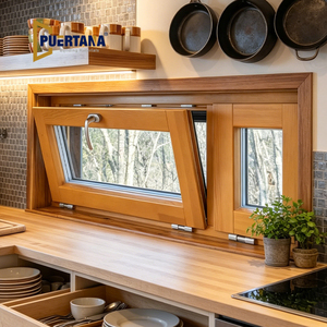 Wood Aluminum Passive House Windows and Doors