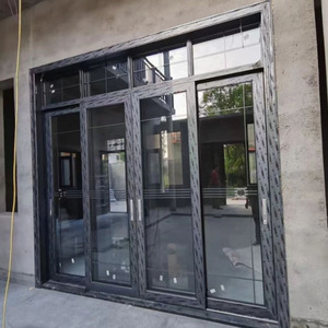 Custom Modern Luxury Burglar Proof Glass Door