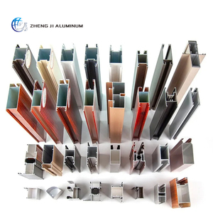 Custom Size Aluminum Window Door Extruded Profiles Slim Glass Door & Partition Aluminum Extrusion Profile Manufacturer