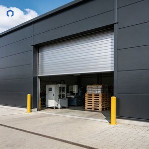 Custom Aluminum Roller Shutter Electric Smart Door Security Fast Rolling up Commercial Storage Warehouse Industrial Door With CE