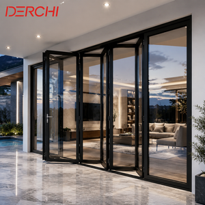 Custom Size Aluminum Bi-Fold Patio Doors Slim Frame