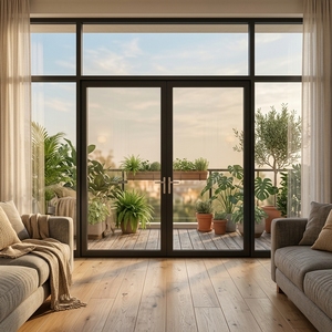 Customized Bulk Insulated Front Entry Doors French Doors