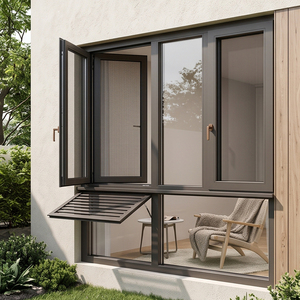 Architectural Aluminum Casement Windows Thermal Break