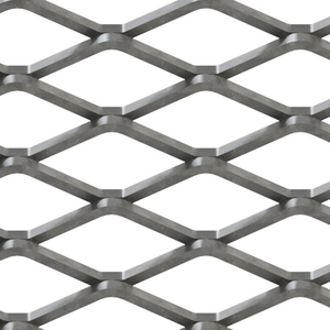 Perforated Aluminum Expanded Mesh Sheets Corrosion Resistant Security Grill