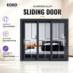 Thermal Break Aluminum Sliding Patio Door