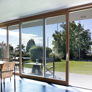 YY Patio Aluminum Frame Triple Glass Lift Sliding Doors Double Glazed Safety Glass Large View Doors