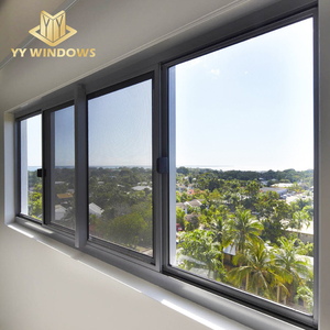 Double Glazed Aluminum Sliding Window Aluminium doors
