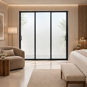 Modern Aluminum Sliding Glass Doors Thermal Insulation