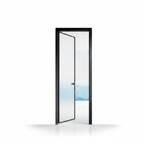 Eloyd Outdoor Aluminum Single Swing Door Apartment Bathroom Waterproof Soundproof Casement Doors