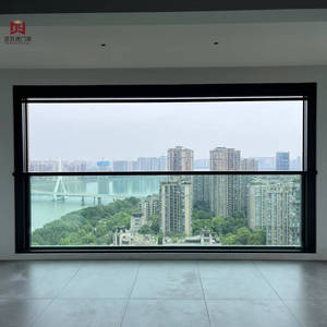 Electric Lifting Window Motorized Vertical Sliding Window