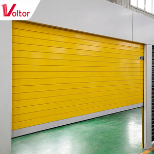 Motorized Aluminum Alloy Roller Shutter Door Insulated
