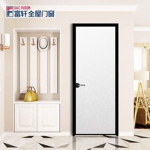 Hotel Room Glass Interior Casement Door
