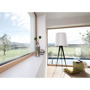 Custom Aluminum Clad Wood Fixed Picture Windows Low-E Glass