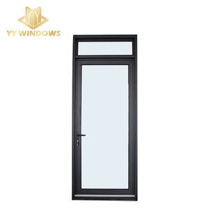 ISO Certificated Factory with NFRC Hurricane Impact Glass French Doors Patio Casement Door