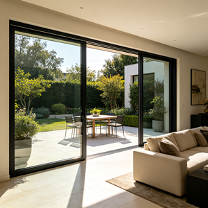 Australia Standard Aluminium Sliding Door, Exterior Residential Patio Door, Waterproof, Custom Color Available