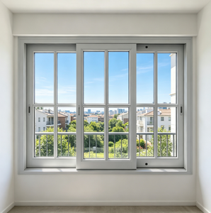 CE Certified Slim Frame Sliding Window Hurricane Proof Sound Insulated Aluminum Windows