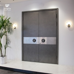 Triple Insulated Glass Waterproof Front Entry Door