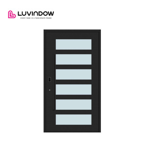 Secure Large Opening Aluminum Entry Pivot Doors for High End Residential Communities