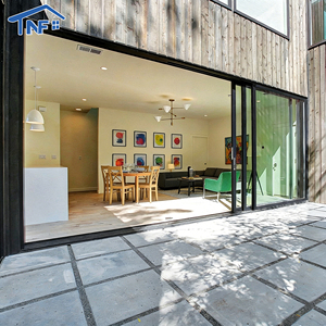 Heavy Duty Thermal Break Lift and Sliding Patio Door Modern Aluminum Alloy